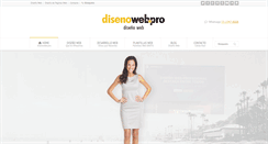 Desktop Screenshot of disenoweb.pro