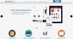 Desktop Screenshot of disenoweb.com.ve